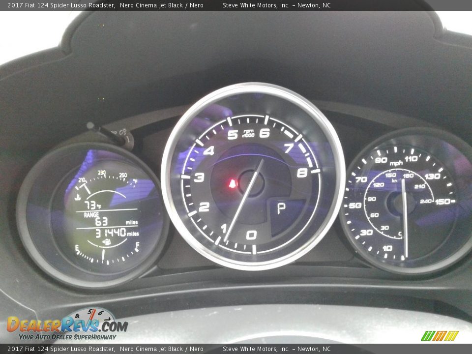 2017 Fiat 124 Spider Lusso Roadster Gauges Photo #17