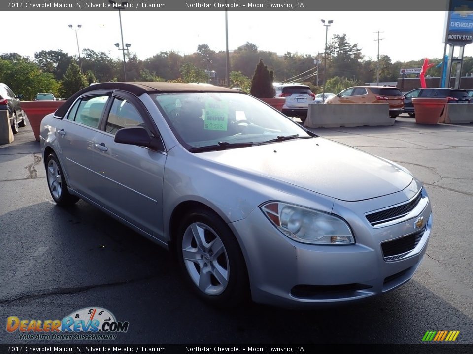 2012 Chevrolet Malibu LS Silver Ice Metallic / Titanium Photo #10