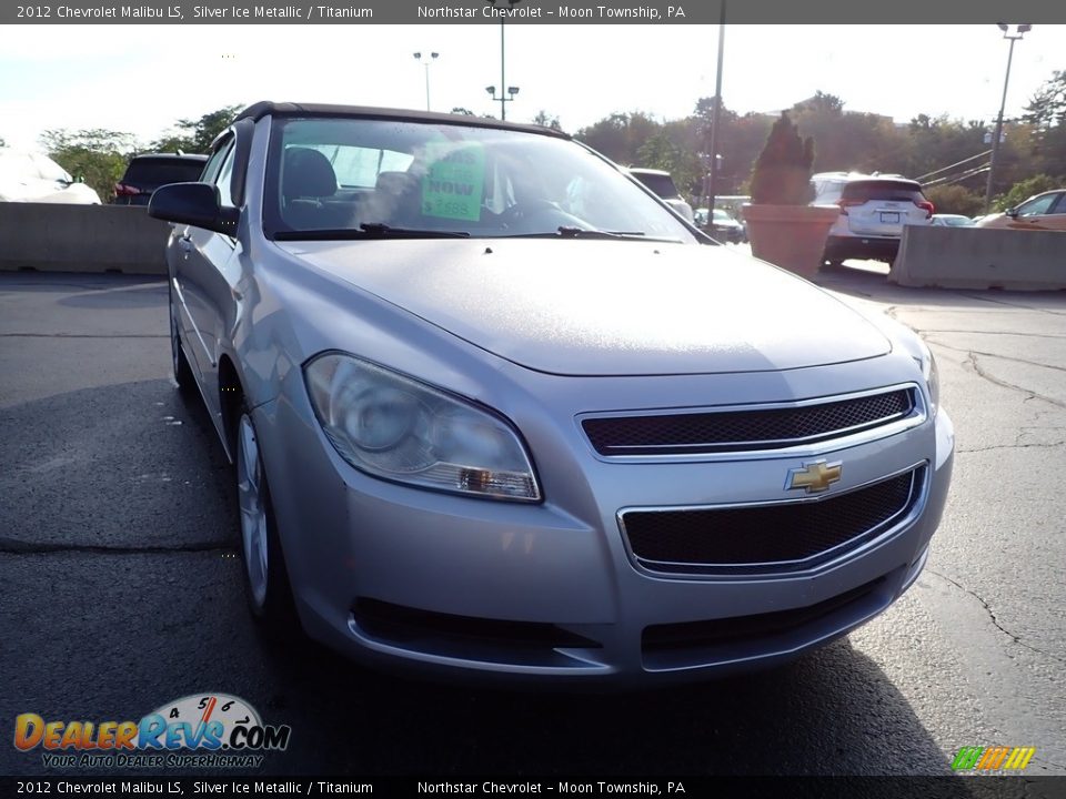 2012 Chevrolet Malibu LS Silver Ice Metallic / Titanium Photo #11