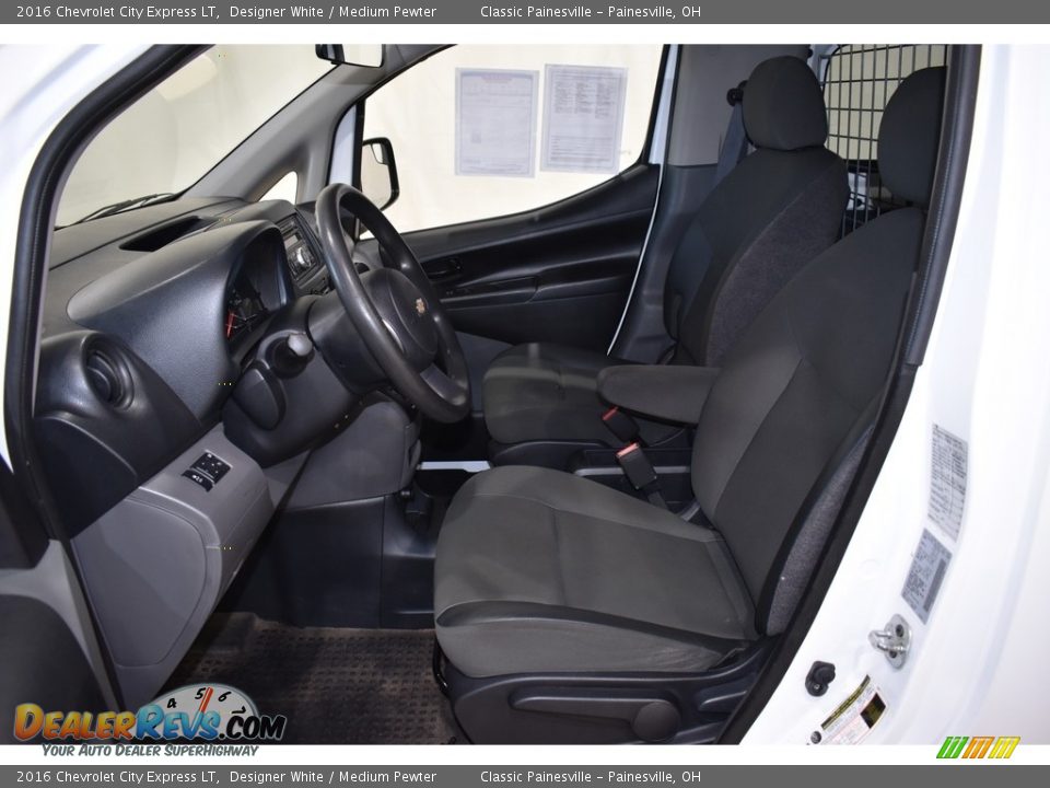 Medium Pewter Interior - 2016 Chevrolet City Express LT Photo #7