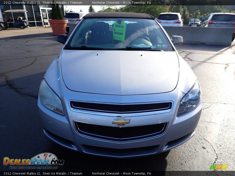 2012 Chevrolet Malibu LS Silver Ice Metallic / Titanium Photo #12