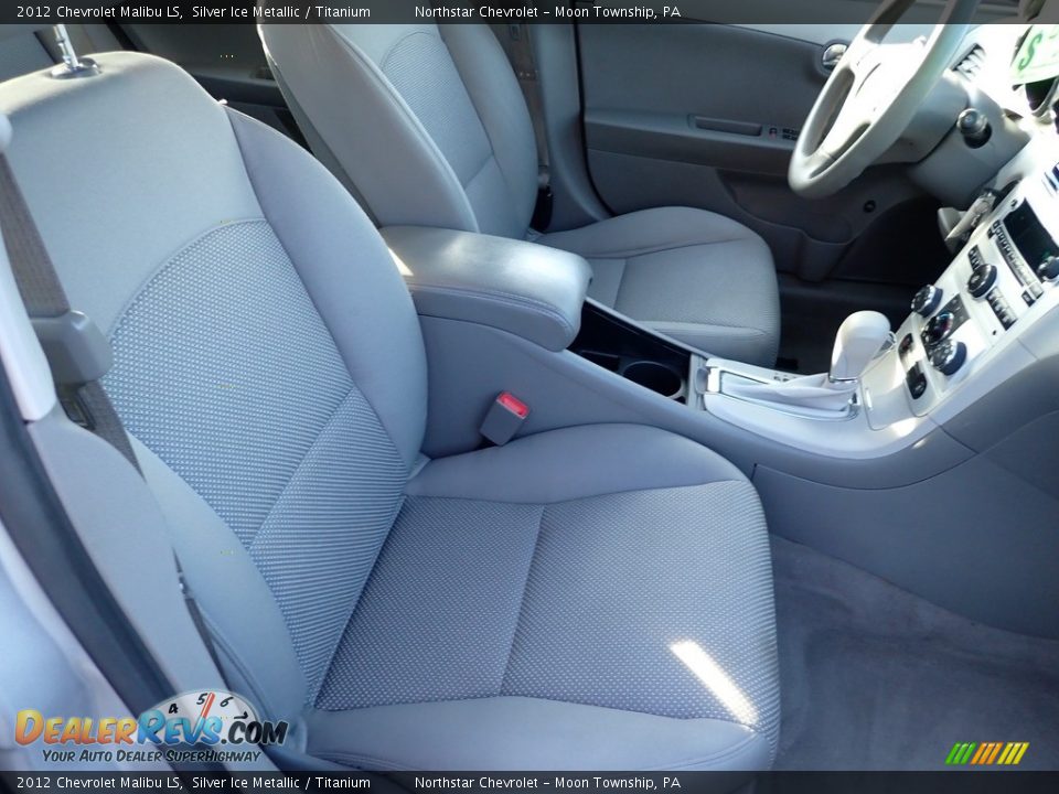 2012 Chevrolet Malibu LS Silver Ice Metallic / Titanium Photo #14