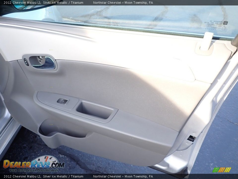 2012 Chevrolet Malibu LS Silver Ice Metallic / Titanium Photo #16