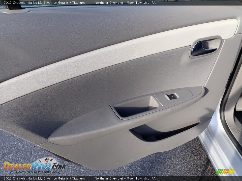 2012 Chevrolet Malibu LS Silver Ice Metallic / Titanium Photo #22