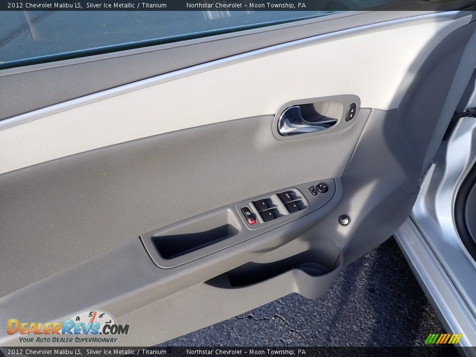 2012 Chevrolet Malibu LS Silver Ice Metallic / Titanium Photo #24