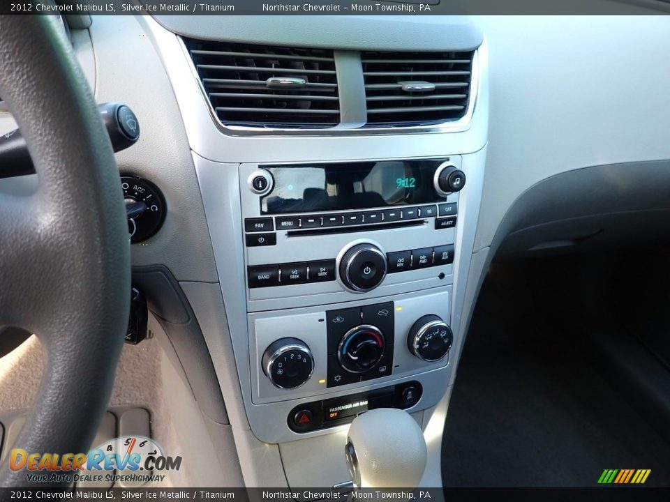 2012 Chevrolet Malibu LS Silver Ice Metallic / Titanium Photo #28