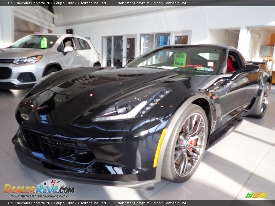 2019 Chevrolet Corvette ZR1 Coupe Black / Adrenaline Red Photo #2