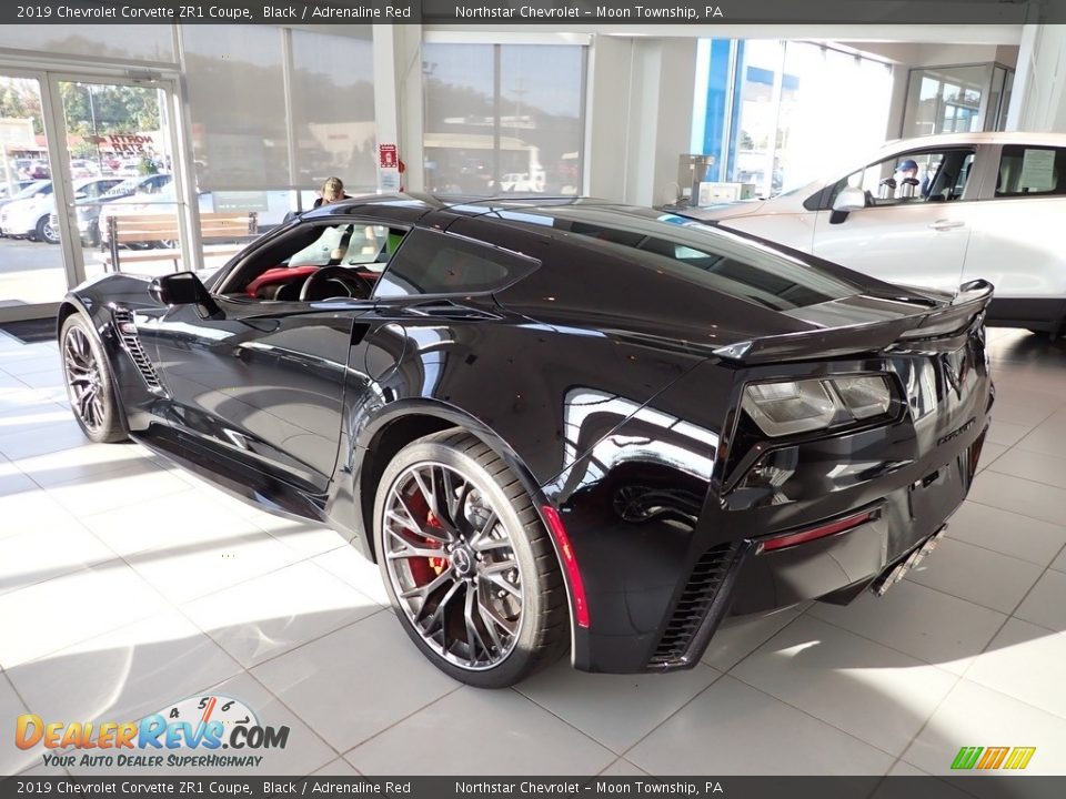 2019 Chevrolet Corvette ZR1 Coupe Black / Adrenaline Red Photo #4