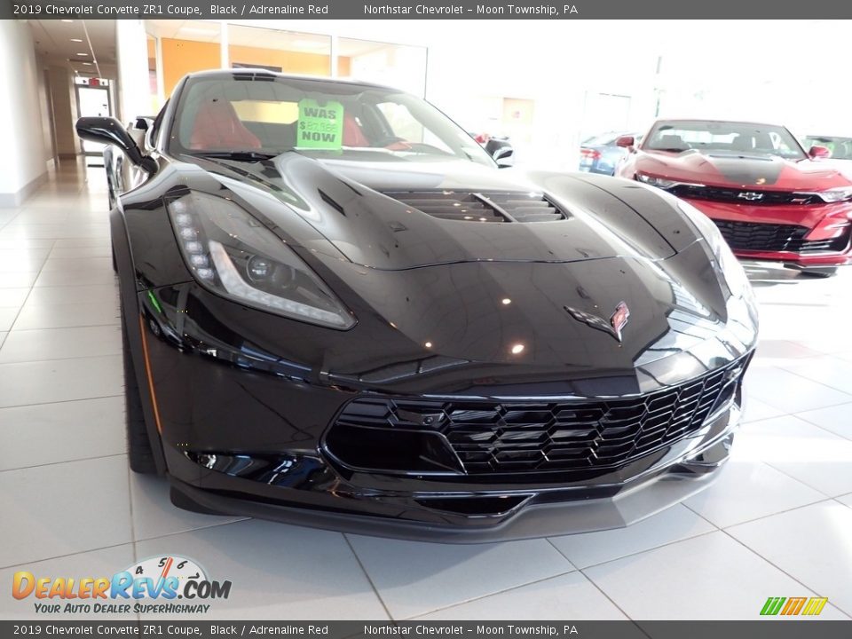 2019 Chevrolet Corvette ZR1 Coupe Black / Adrenaline Red Photo #10