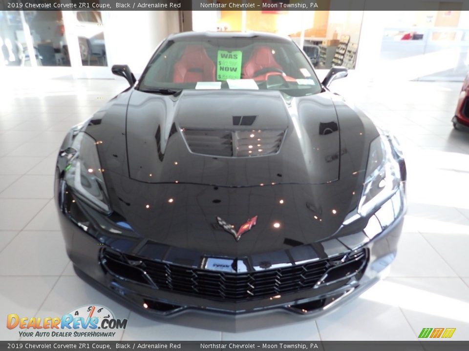 2019 Chevrolet Corvette ZR1 Coupe Black / Adrenaline Red Photo #11