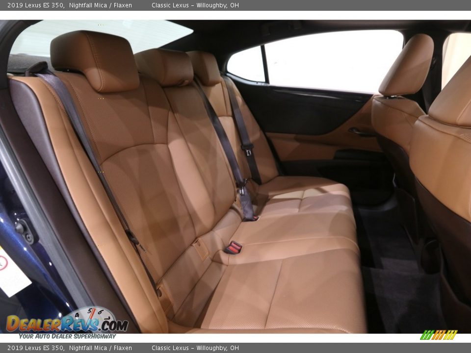 2019 Lexus ES 350 Nightfall Mica / Flaxen Photo #19