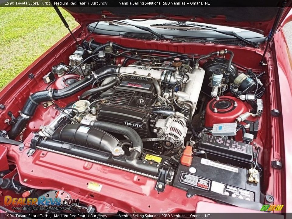 1990 Toyota Supra Turbo 3.0 Liter Turbocharged DOHC 24-Valve Inline 6 Cylinder Engine Photo #2