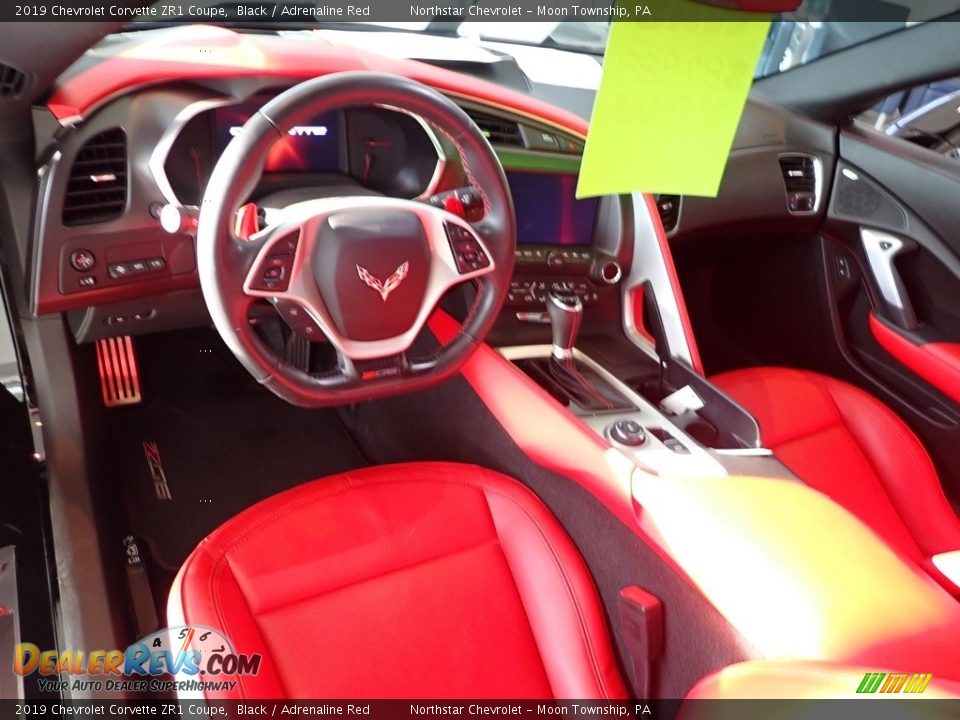 Front Seat of 2019 Chevrolet Corvette ZR1 Coupe Photo #21