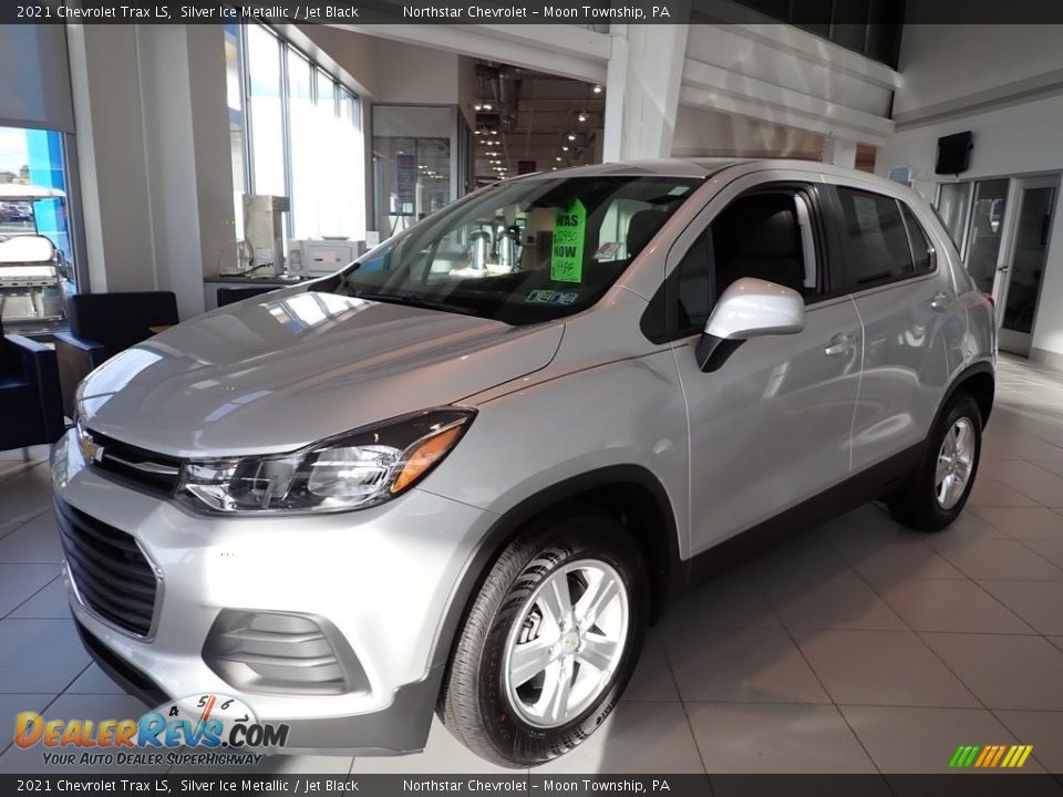 2021 Chevrolet Trax LS Silver Ice Metallic / Jet Black Photo #1