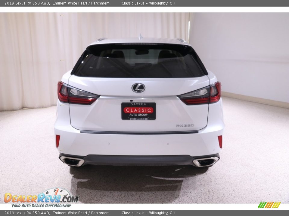 2019 Lexus RX 350 AWD Eminent White Pearl / Parchment Photo #20