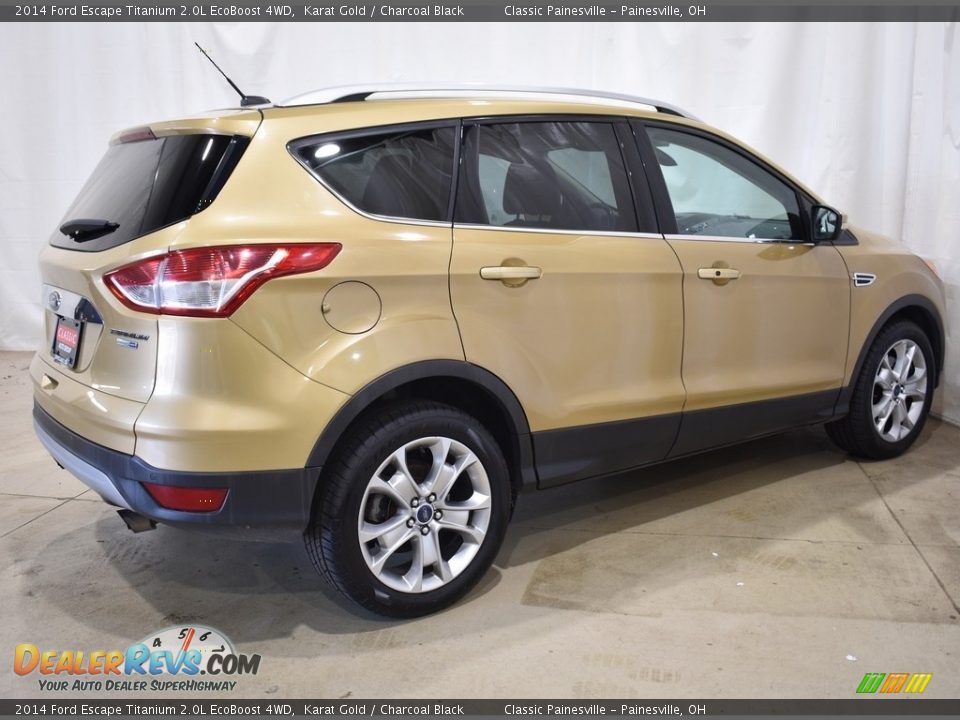 2014 Ford Escape Titanium 2.0L EcoBoost 4WD Karat Gold / Charcoal Black Photo #2