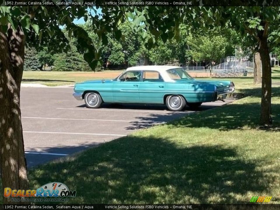 1962 Pontiac Catalina Sedan Seafoam Aqua / Aqua Photo #6