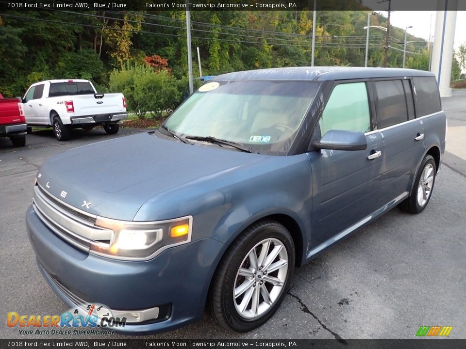 Front 3/4 View of 2018 Ford Flex Limited AWD Photo #7