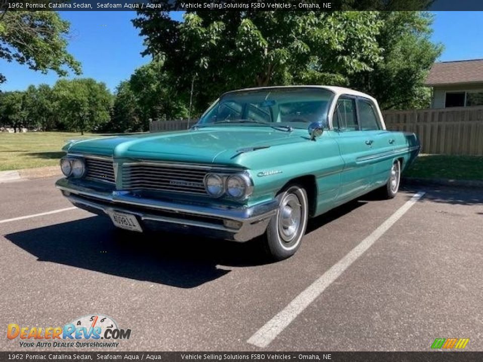 1962 Pontiac Catalina Sedan Seafoam Aqua / Aqua Photo #8