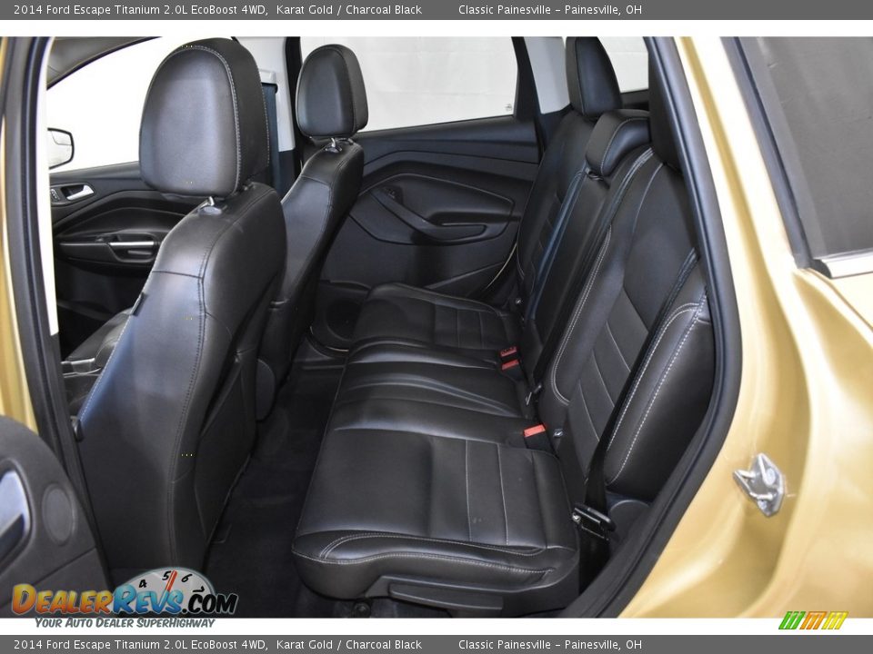 2014 Ford Escape Titanium 2.0L EcoBoost 4WD Karat Gold / Charcoal Black Photo #9