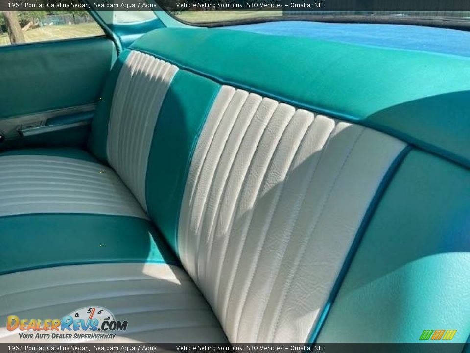 1962 Pontiac Catalina Sedan Seafoam Aqua / Aqua Photo #14