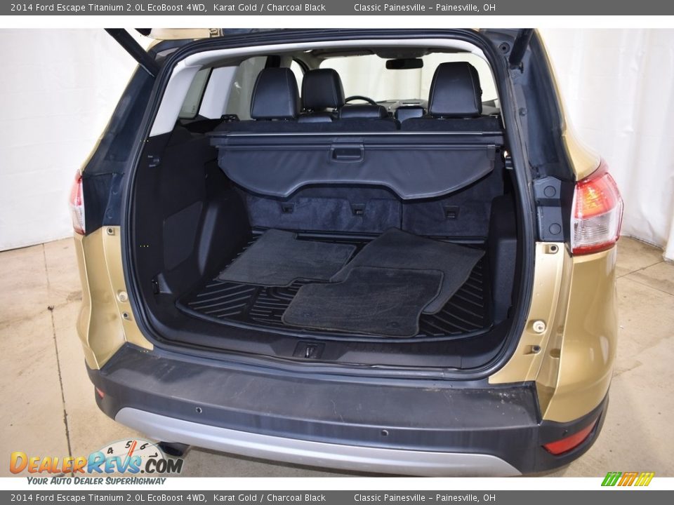 2014 Ford Escape Titanium 2.0L EcoBoost 4WD Karat Gold / Charcoal Black Photo #10