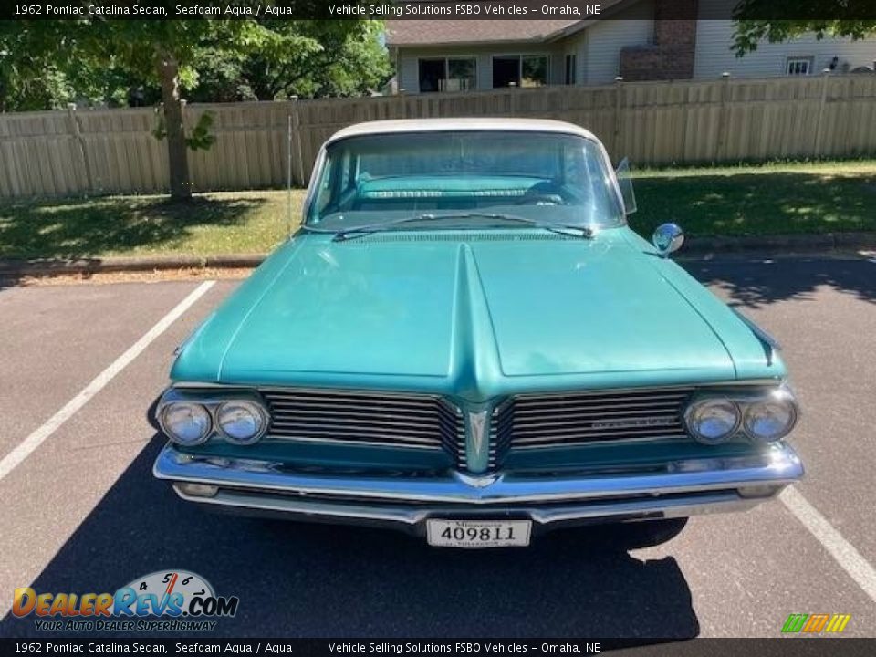 1962 Pontiac Catalina Sedan Seafoam Aqua / Aqua Photo #15