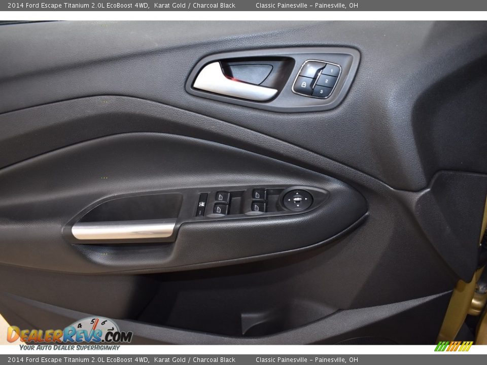 2014 Ford Escape Titanium 2.0L EcoBoost 4WD Karat Gold / Charcoal Black Photo #11