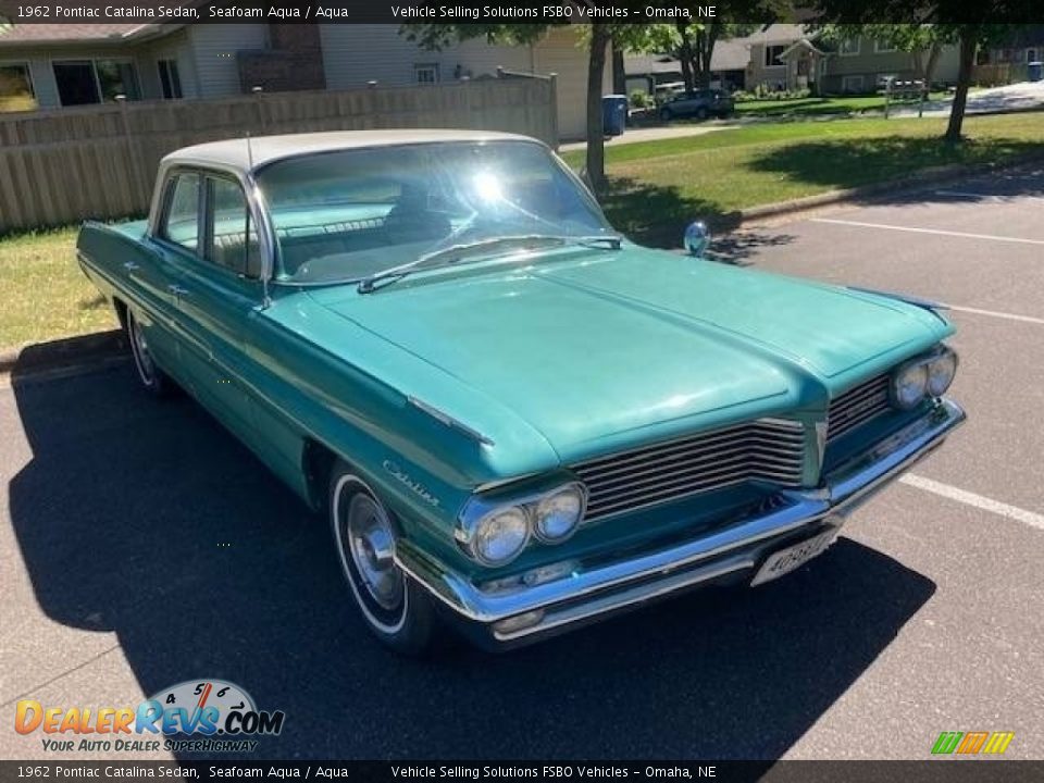 Seafoam Aqua 1962 Pontiac Catalina Sedan Photo #17