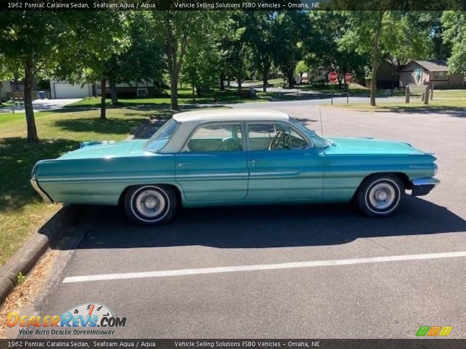 Seafoam Aqua 1962 Pontiac Catalina Sedan Photo #18