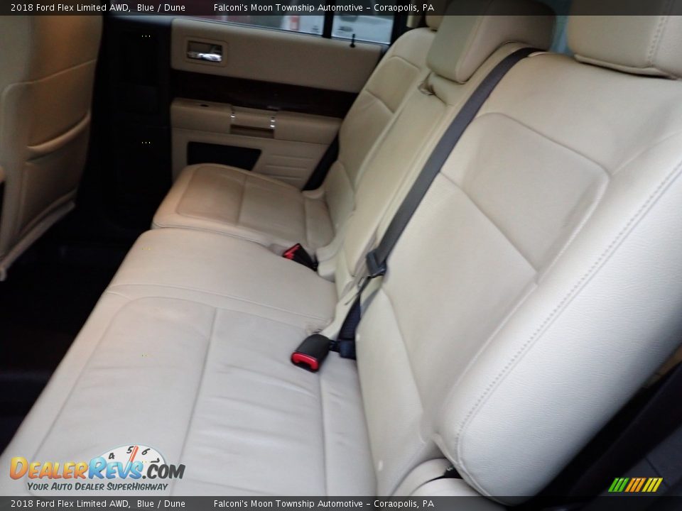 Rear Seat of 2018 Ford Flex Limited AWD Photo #19