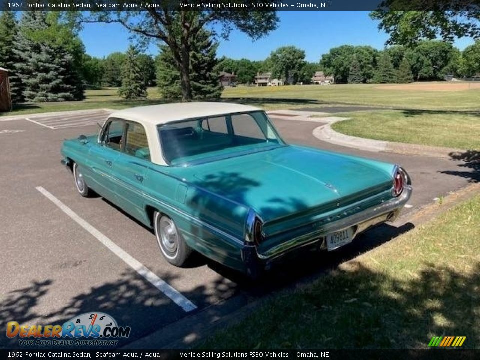 1962 Pontiac Catalina Sedan Seafoam Aqua / Aqua Photo #20