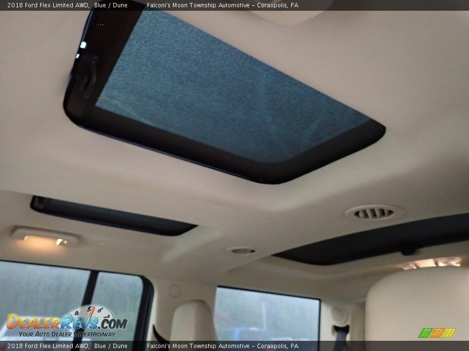 Sunroof of 2018 Ford Flex Limited AWD Photo #20