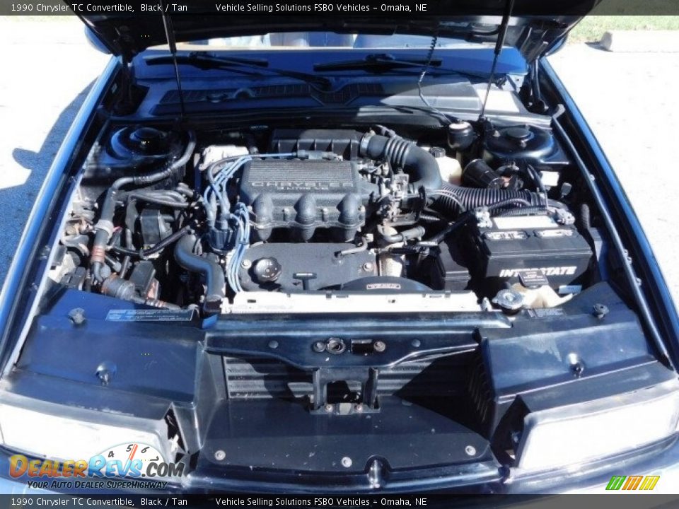 1990 Chrysler TC Convertible 3.0 Liter SOHC 12-Valve V6 Engine Photo #4