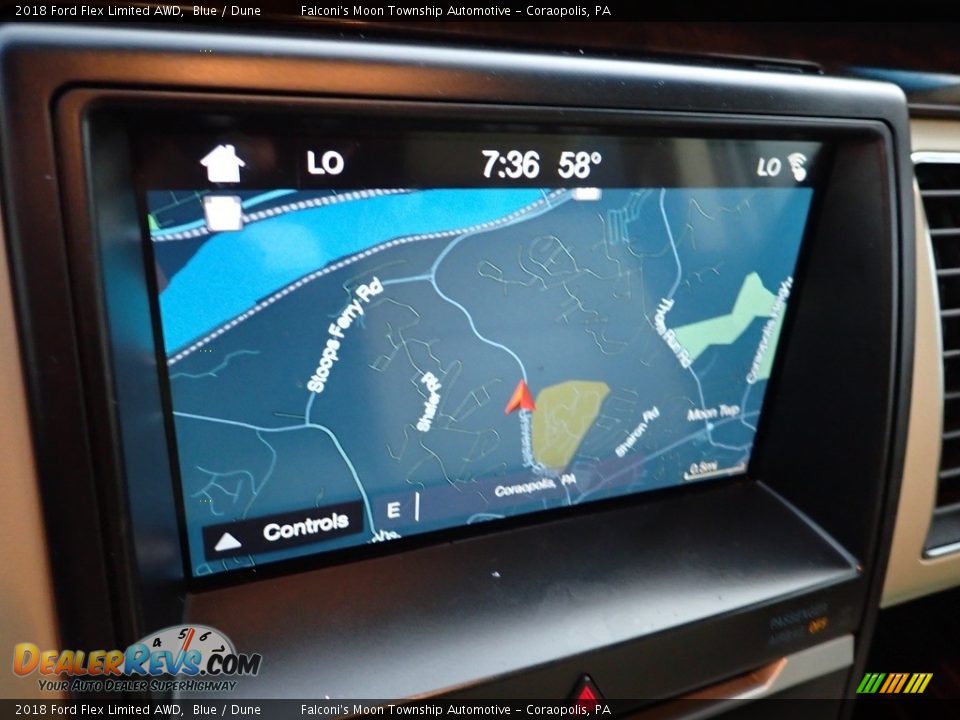Navigation of 2018 Ford Flex Limited AWD Photo #25