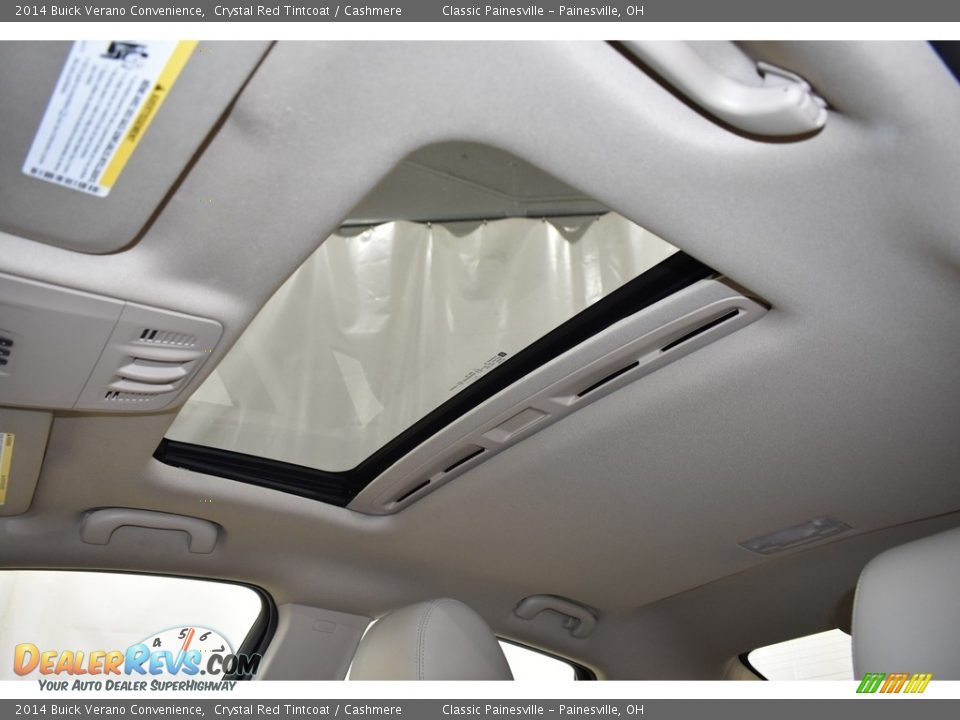 2014 Buick Verano Convenience Crystal Red Tintcoat / Cashmere Photo #5