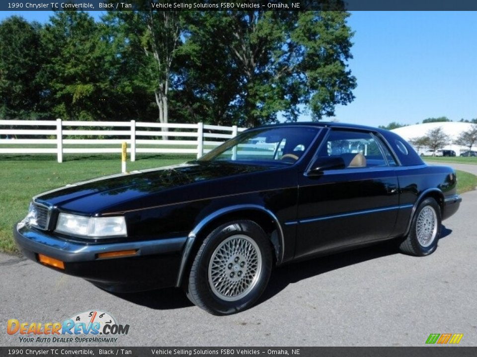 Front 3/4 View of 1990 Chrysler TC Convertible Photo #9