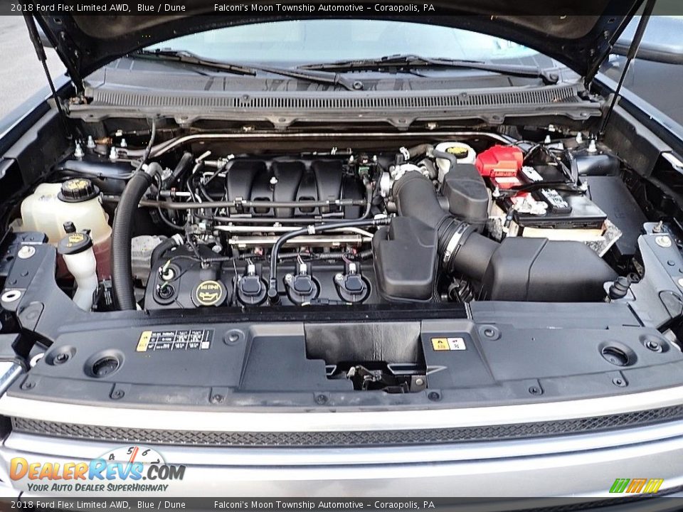 2018 Ford Flex Limited AWD 3.5 Liter DOHC 24-Valve Ti-VCT V6 Engine Photo #30
