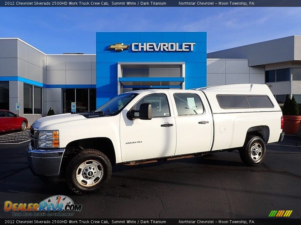 Summit White 2012 Chevrolet Silverado 2500HD Work Truck Crew Cab Photo #1