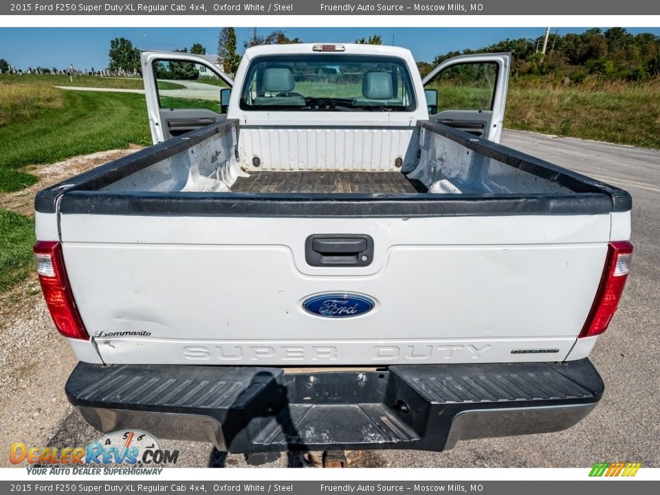 2015 Ford F250 Super Duty XL Regular Cab 4x4 Oxford White / Steel Photo #22