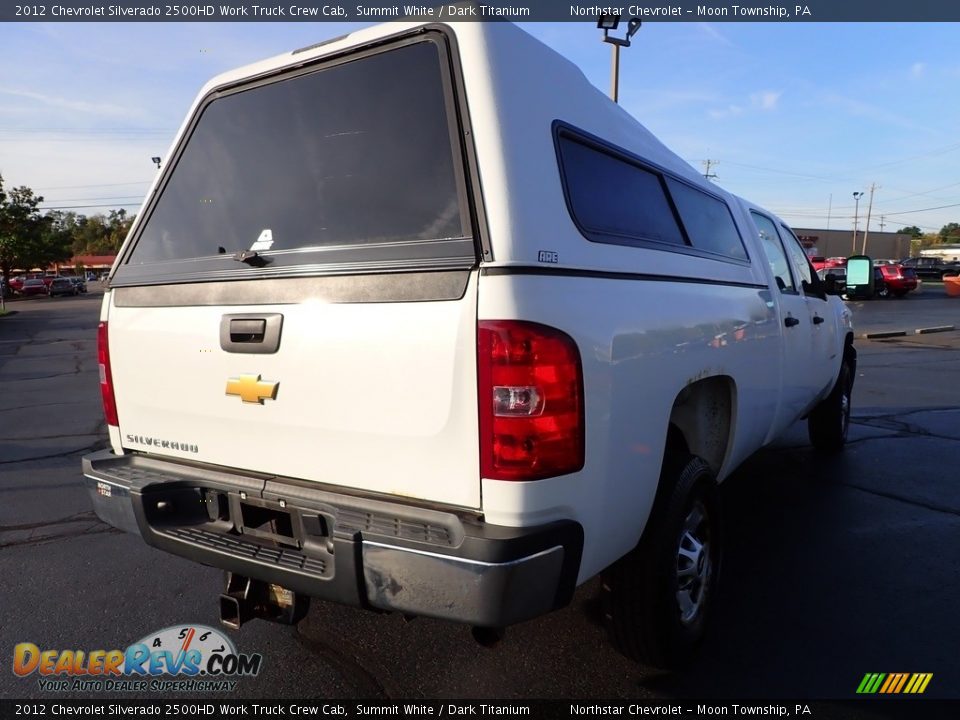 2012 Chevrolet Silverado 2500HD Work Truck Crew Cab Summit White / Dark Titanium Photo #7