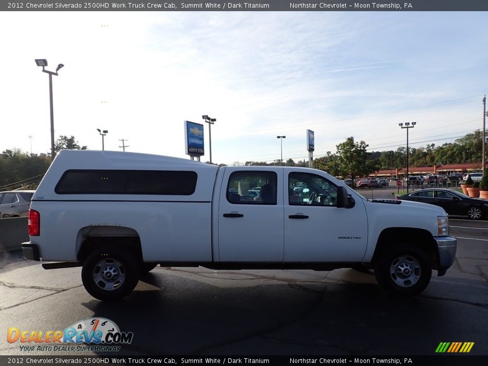 2012 Chevrolet Silverado 2500HD Work Truck Crew Cab Summit White / Dark Titanium Photo #9