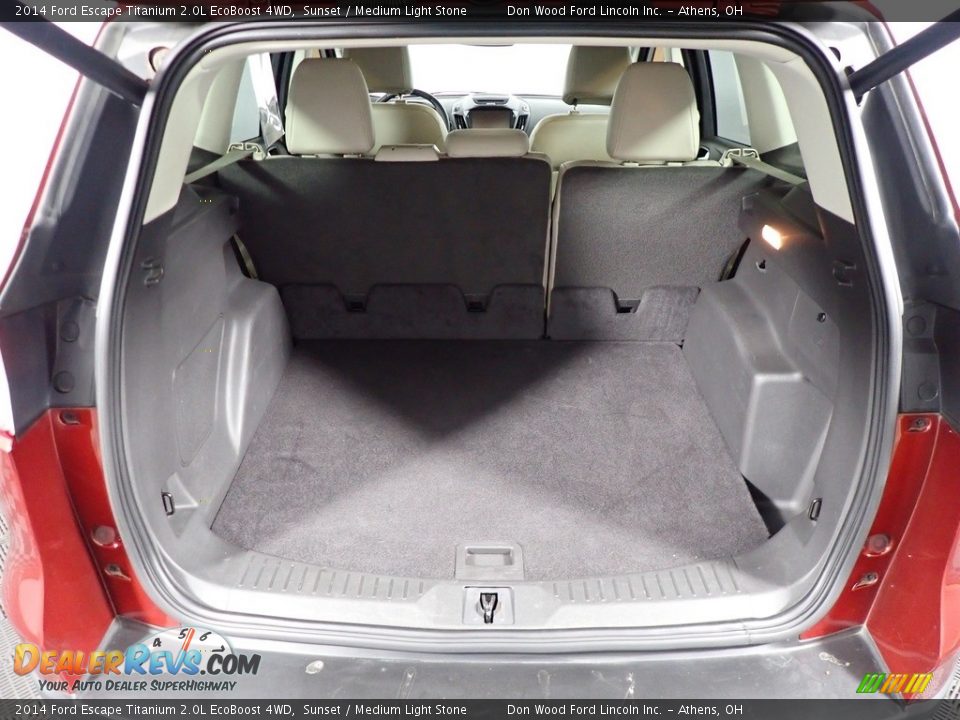 2014 Ford Escape Titanium 2.0L EcoBoost 4WD Sunset / Medium Light Stone Photo #17