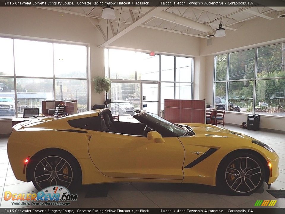 2016 Chevrolet Corvette Stingray Coupe Corvette Racing Yellow Tintcoat / Jet Black Photo #1