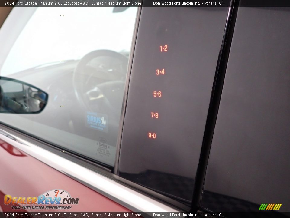 2014 Ford Escape Titanium 2.0L EcoBoost 4WD Sunset / Medium Light Stone Photo #22