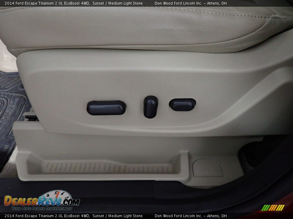 2014 Ford Escape Titanium 2.0L EcoBoost 4WD Sunset / Medium Light Stone Photo #26