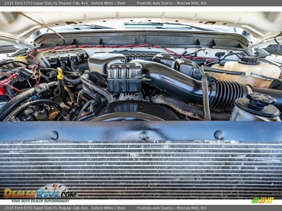 2015 Ford F250 Super Duty XL Regular Cab 4x4 Oxford White / Steel Photo #17