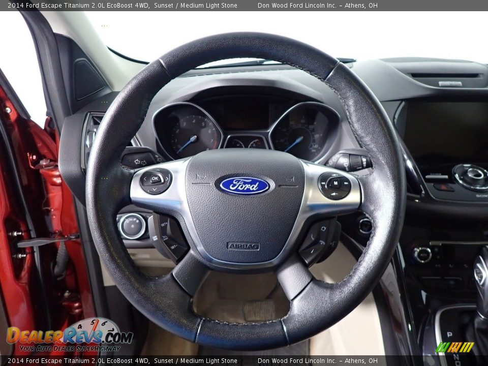 2014 Ford Escape Titanium 2.0L EcoBoost 4WD Sunset / Medium Light Stone Photo #30