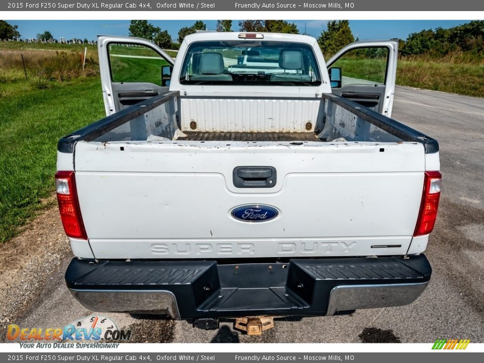 2015 Ford F250 Super Duty XL Regular Cab 4x4 Oxford White / Steel Photo #22