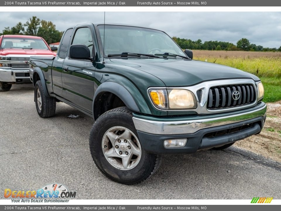 2004 Toyota Tacoma V6 PreRunner Xtracab Imperial Jade Mica / Oak Photo #1